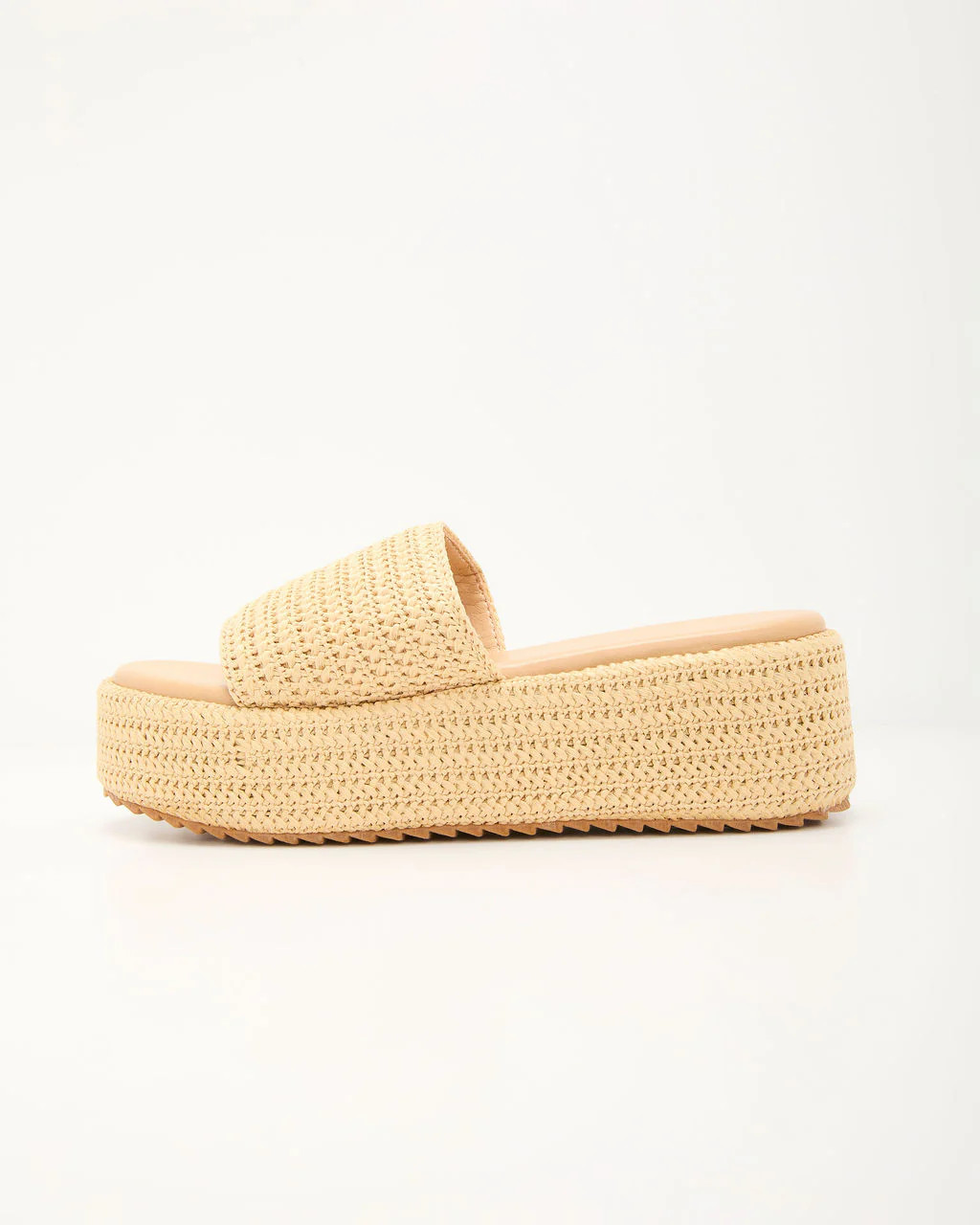 Klein Raffia Platform Sandals | VICI