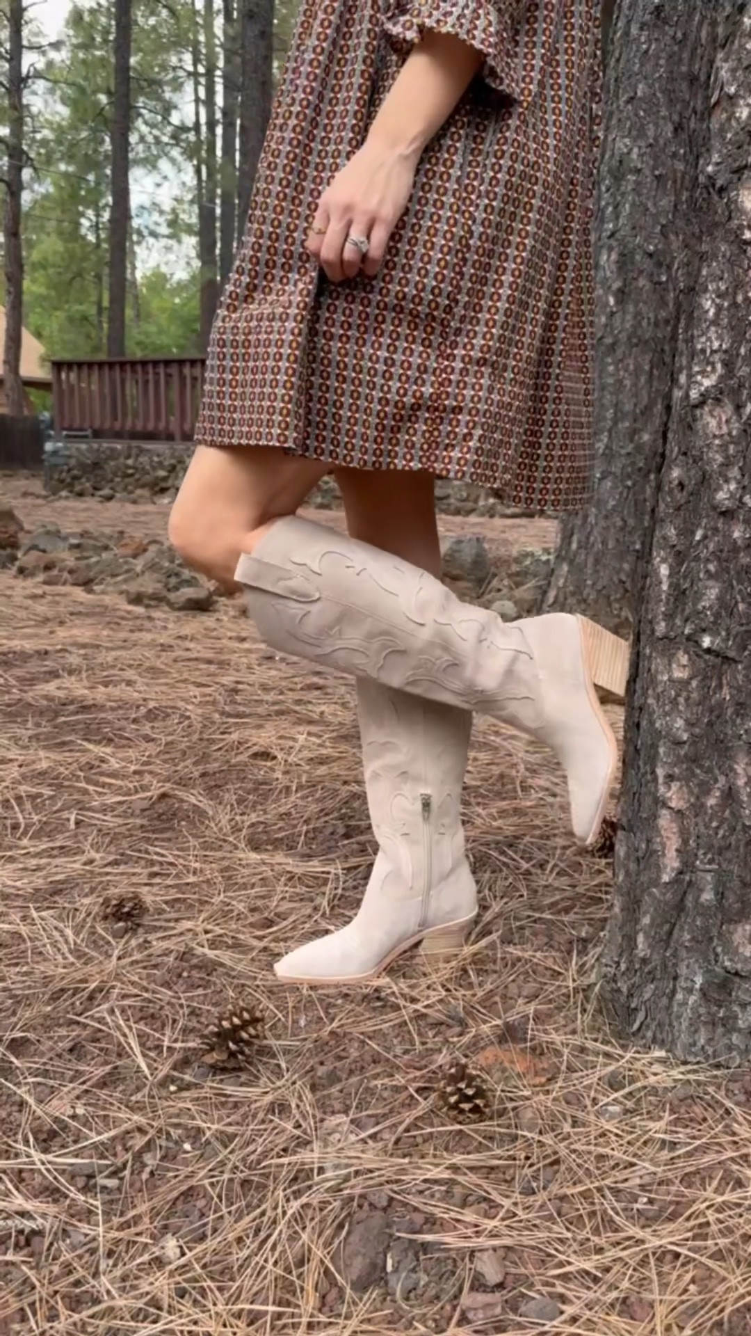 Fall outfit inspo!!! This dress is so perfect for fall+ paired with the denim jacket and boots🤎🤎🤎


#LTKSeasonal #LTKStyleTip