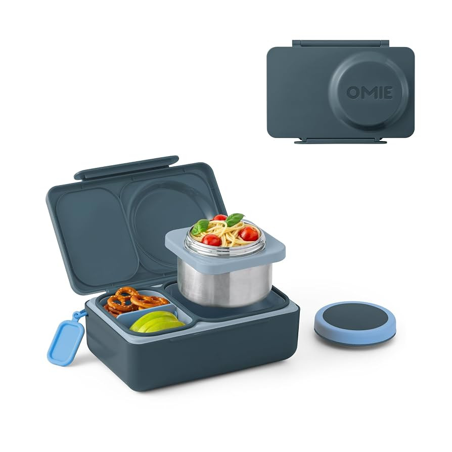 Omie OmieBox UP bento Box for Kids | Insulated Lunch Box | Leak Proof Vacuum Insulated Thermal Fo... | Amazon (US)