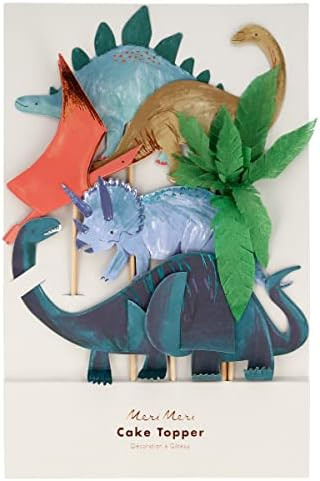 Meri Meri Dinosaur Kingdom Cake Toppers | Amazon (US)