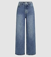 CIDER Yoney Denim Solid Straight Leg Jeans | Amazon (US)