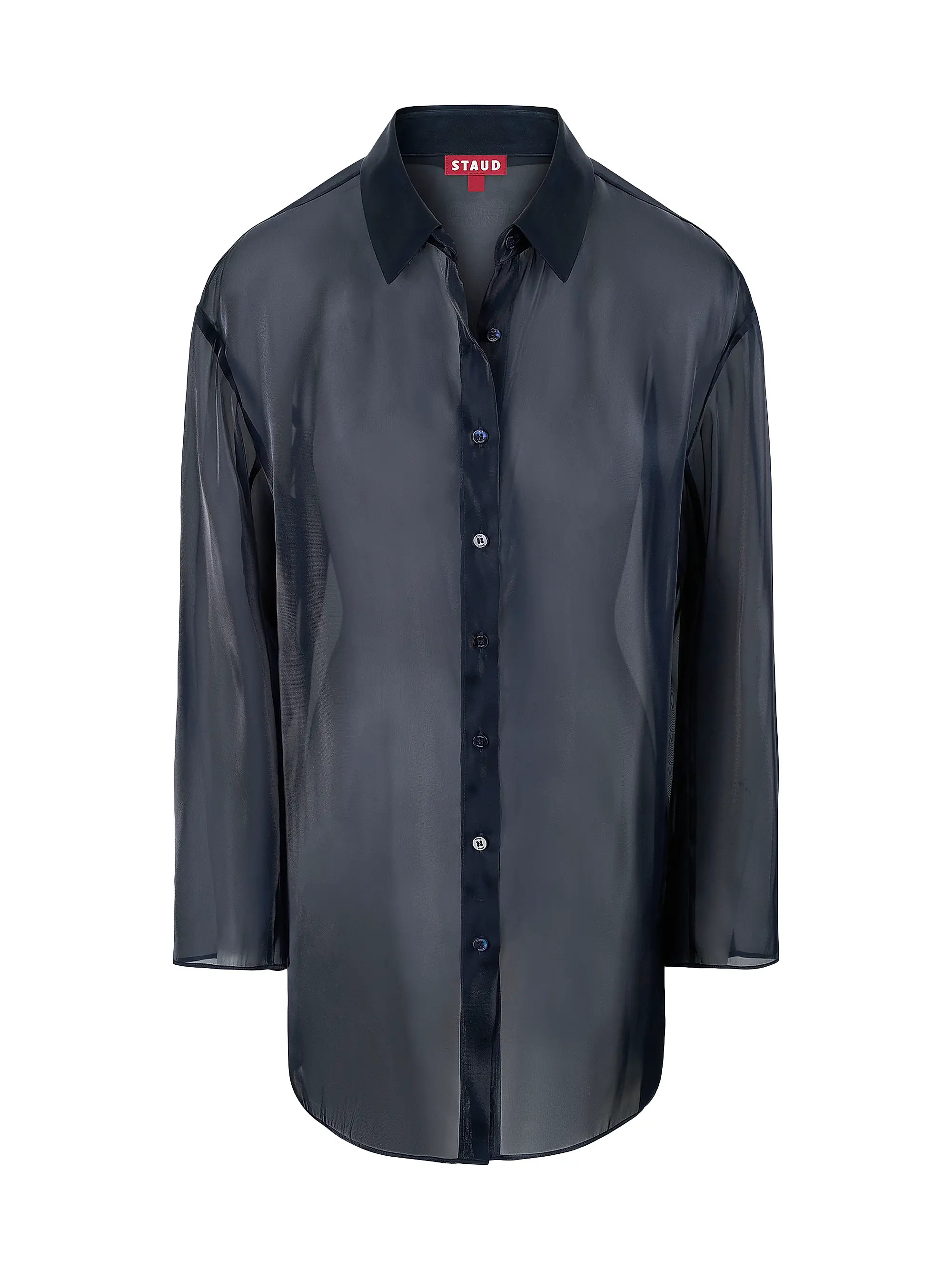 Allen Sheer Oversized Shirt | Saks Fifth Avenue