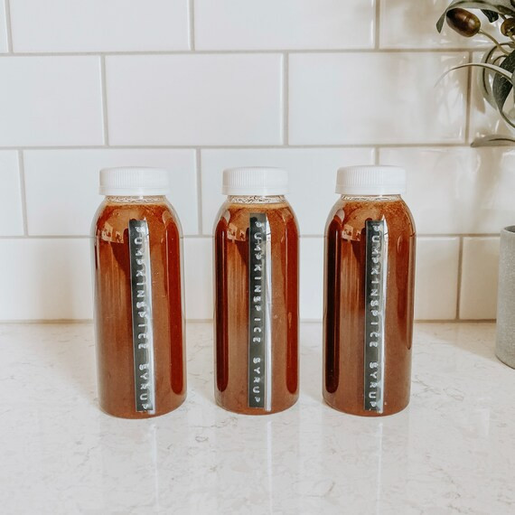 Read the full title
    Real Pumpkin Spice Syrup With Organic Cane Sugar | Homemade | 8oz | 16oz ... | Etsy (US)