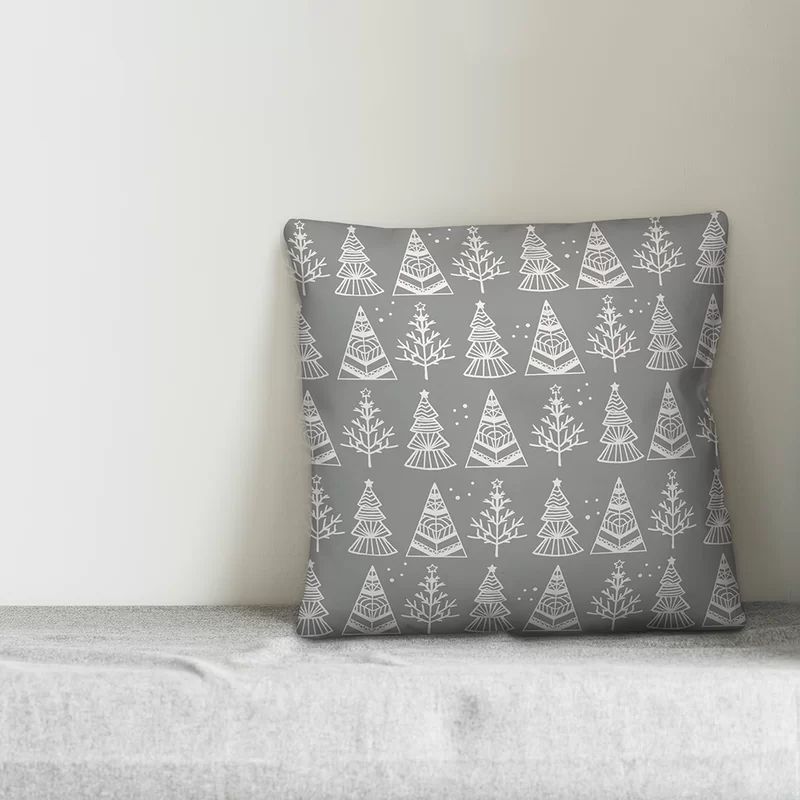 Dillinger Christmas Tree Throw Pillow | Wayfair North America