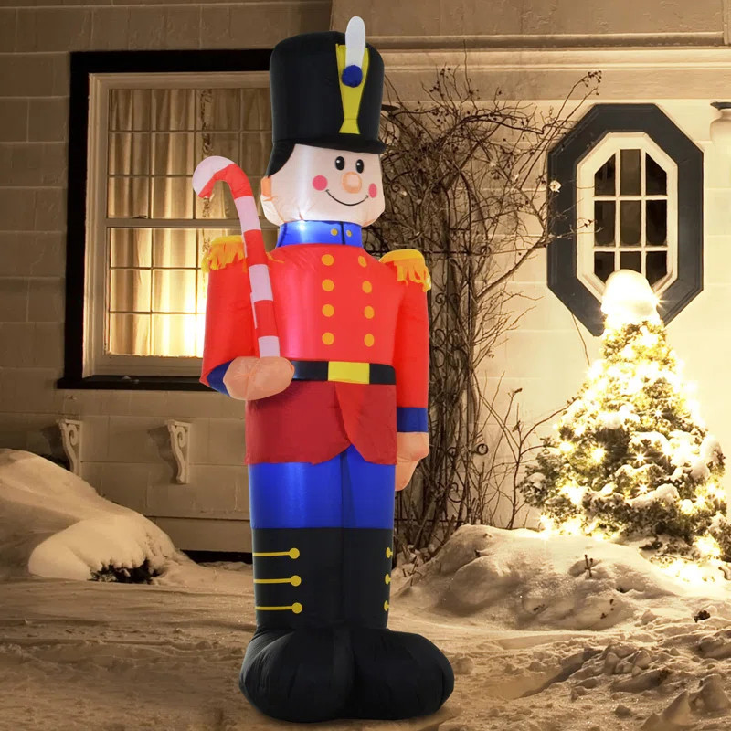 Toy Soldier Nutcracker Inflatable | Wayfair North America