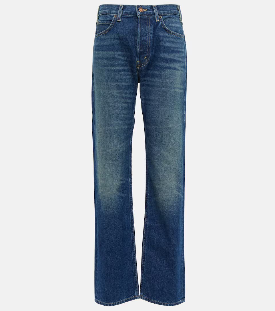Smith mid-rise straight jeans | Mytheresa (US/CA)