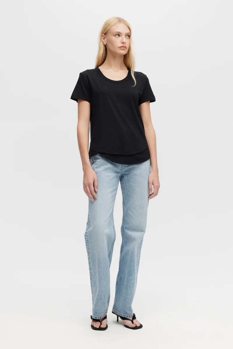 Ava - Mock Layer T-Shirt | CHRLDR