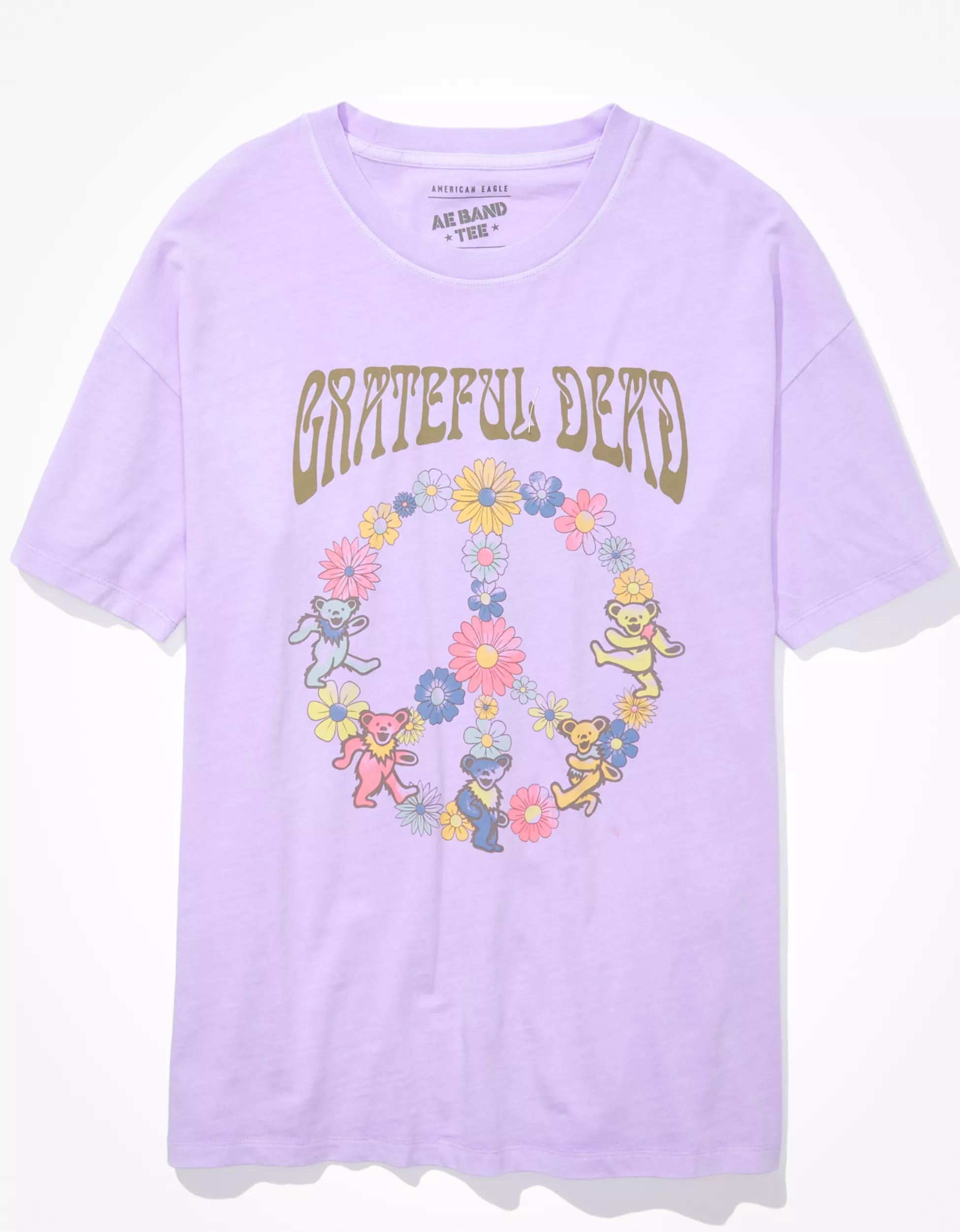 AE Oversized Grateful Dead Graphic Tee | American Eagle Outfitters (US & CA)
