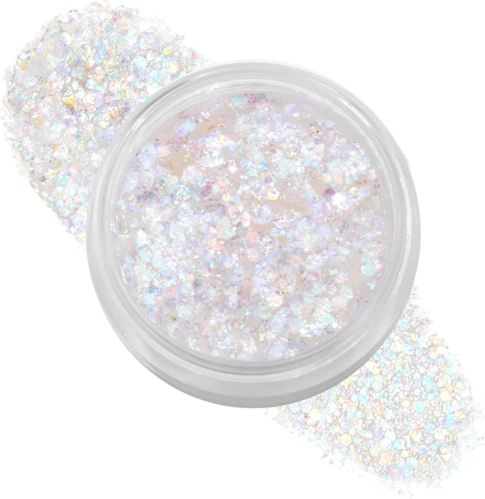 ColourPop Glitterally Obsessed Body Glitter Gel - Multi-Colored Glitter Makeup Made with an Adhes... | Amazon (US)
