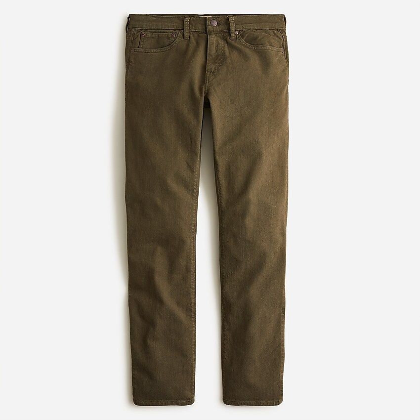 484 Slim-fit garment-dyed five-pocket pant | J.Crew US