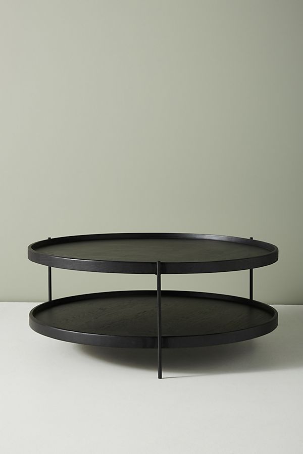 Noir Tiered Coffee Table | Anthropologie (US)