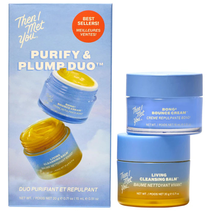 Then I Met You Purify & Plump Duo Set - Travel Size Oil Cleansing Balm and Barrier Repair Moistu... | Sephora (US)