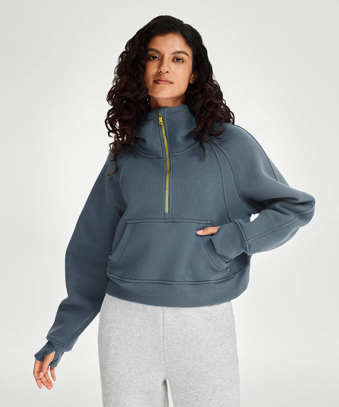 Ease Oversized Half-Zip Pullover | ShopAthluna