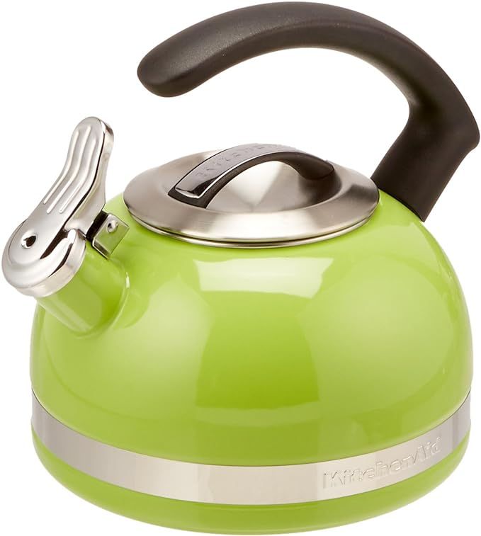 KitchenAid 2.0-Quart Kettle with C Handle and Trim Band - Sunkissed Lime | Amazon (US)