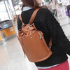 Click for more info about Faux-Leather Bucket Bag
