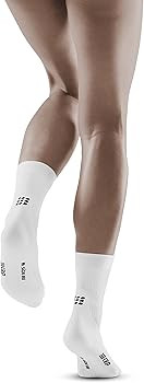 Womens Crew Cut Athletic Performance Running Sock - CEP Mid Cut Socks | Amazon (US)