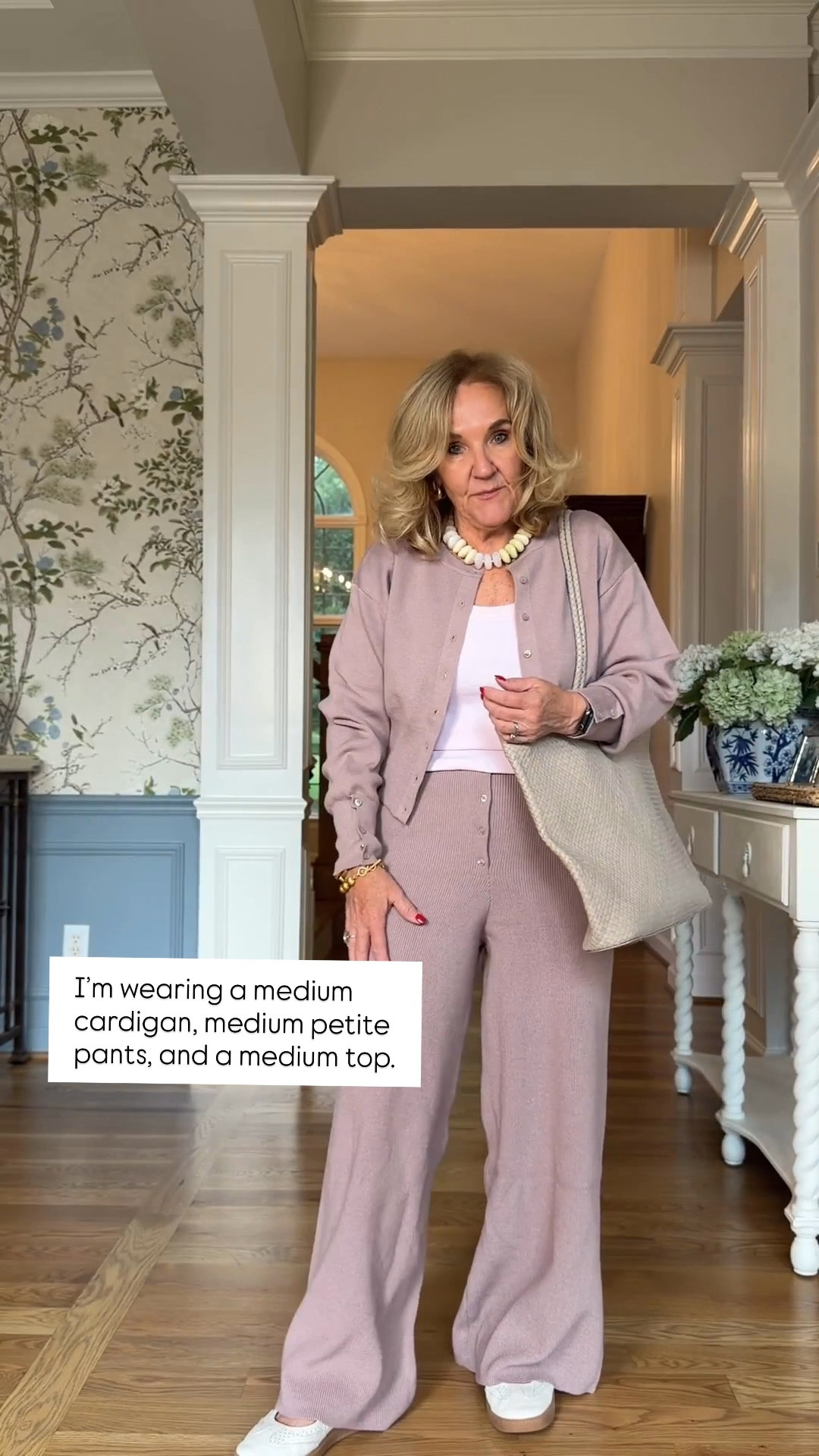 This sweater lounge set is one of those outfits you’ll reach for again and again. Soft, comfortable, and polished enough to wear out of the house, it’s perfect for travel, running errands, or cozy days at home. Even better, it’s 30% off during Anthropologie’s Pre-Fall Sale! I’m wearing a medium cardigan, medium petite pants, and a medium top.

💡 LTK MADE EASY
❤️ Heart = Support my posts!
🔖 Save = Get sale & restock alerts
📋 Lists = Keep favorites organized
📲 Share = Send lists and products to a friend. Hello, Christmas List!
💬 Comment = Ask me anything about sizing or styling. :-)

#LTKootd #LTKOver40 #LTKSaleAlert