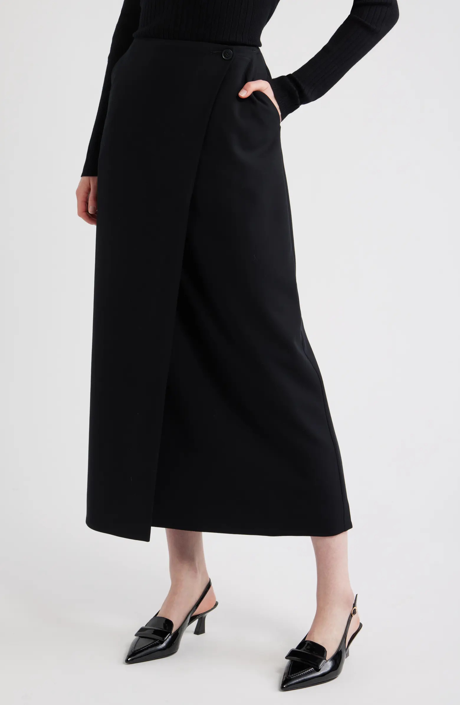 Wrap Midi Skirt | Nordstrom