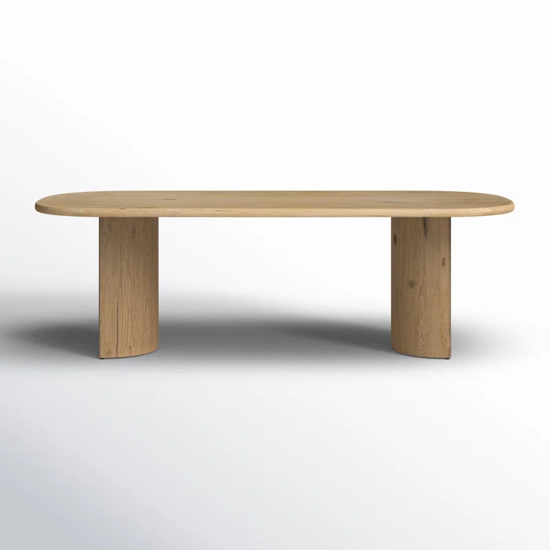 Haiden Oval Solid Wood Top Dining Table | Wayfair North America