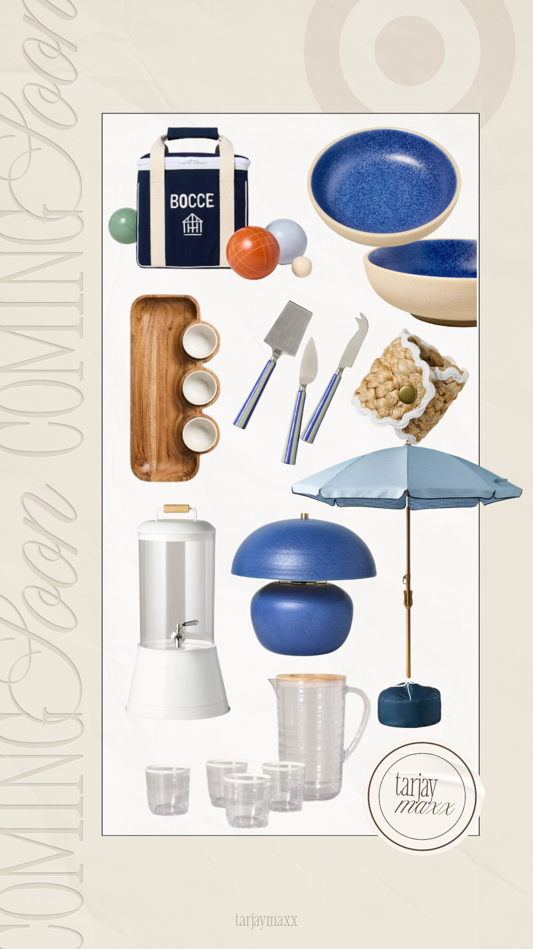 This Hearth & Hand summer collection is sooo good… the blues, the hosting pieces, the little outdoor details — everything feels so elevated. In stores soon + online starting April 19 at 2am CDT so set your alarms because I already know this is going to go fast!
spring outfits 2026, spring style inspo, chic everyday outfits, vacation outfits beach, effortless home decor, summer hosting, outdoor entertaining, target finds, neutral home, trending finds 2026, target home 

 