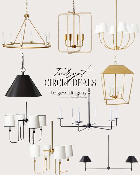 Beautiful and chic lighting from Target currently on sale if your a circle member!! 

#LTKSaleAlert #LTKStyleTip #LTKHome