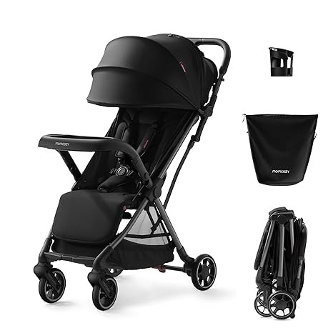 Momcozy ClickGo Lightweight Stroller, Compact Travel Stroller for Airplane with One-Click Fold, B... | Amazon (US)