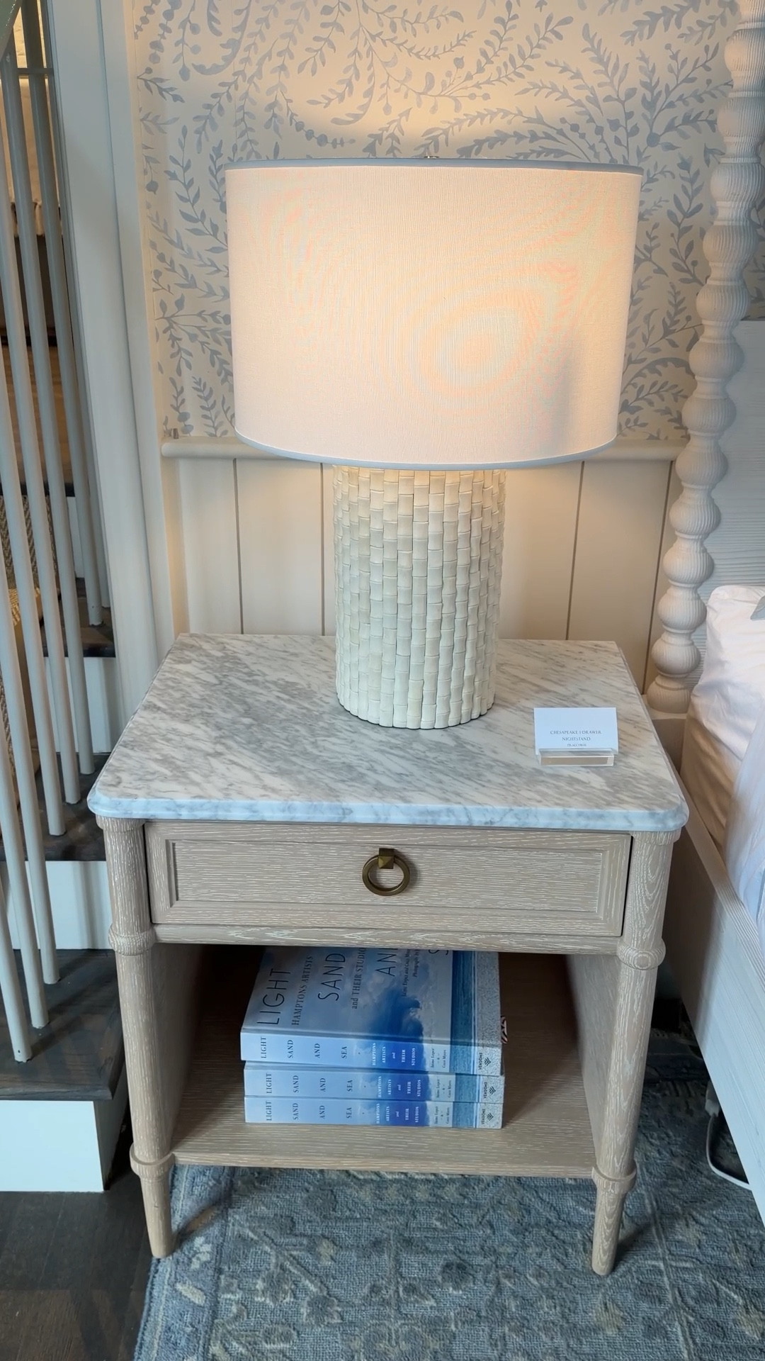 Sale alert at Serena & Lily! 🩵 The Chesapeake 1-Drawer Nightstand brings such an elegant touch to the bedroom with its Carrara marble top, warm oak frame, and subtle tapered legs. 😍 The mix of natural materials and classic design gives it that refined, luxury bedside look while still feeling timeless and versatile. ✨ A beautiful nightstand moment for a polished bedroom setup. Linked the whole look and more from the Chesapeake collection! 🤍 #SerenaAndLily #BedroomFurniture #nightstand

#LTKHome #LTKSaleAlert