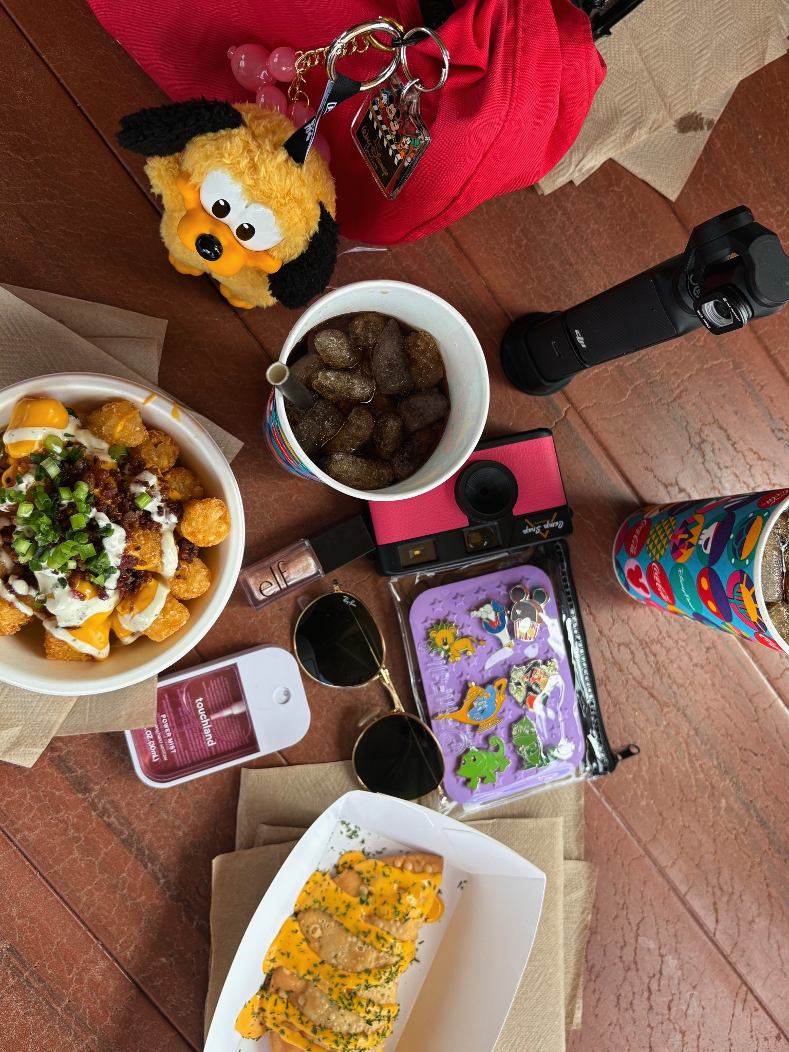 The Disney Day flat lay. All the park day necessities. The Pluto keychain is bought in a blind box sold at Disney Springs but linked similar ones from the same seller! 

Disney Park | Disney Outfit | Disney World Outfit |

#LTKTravel #LTKootd #LTKFindsUnder50