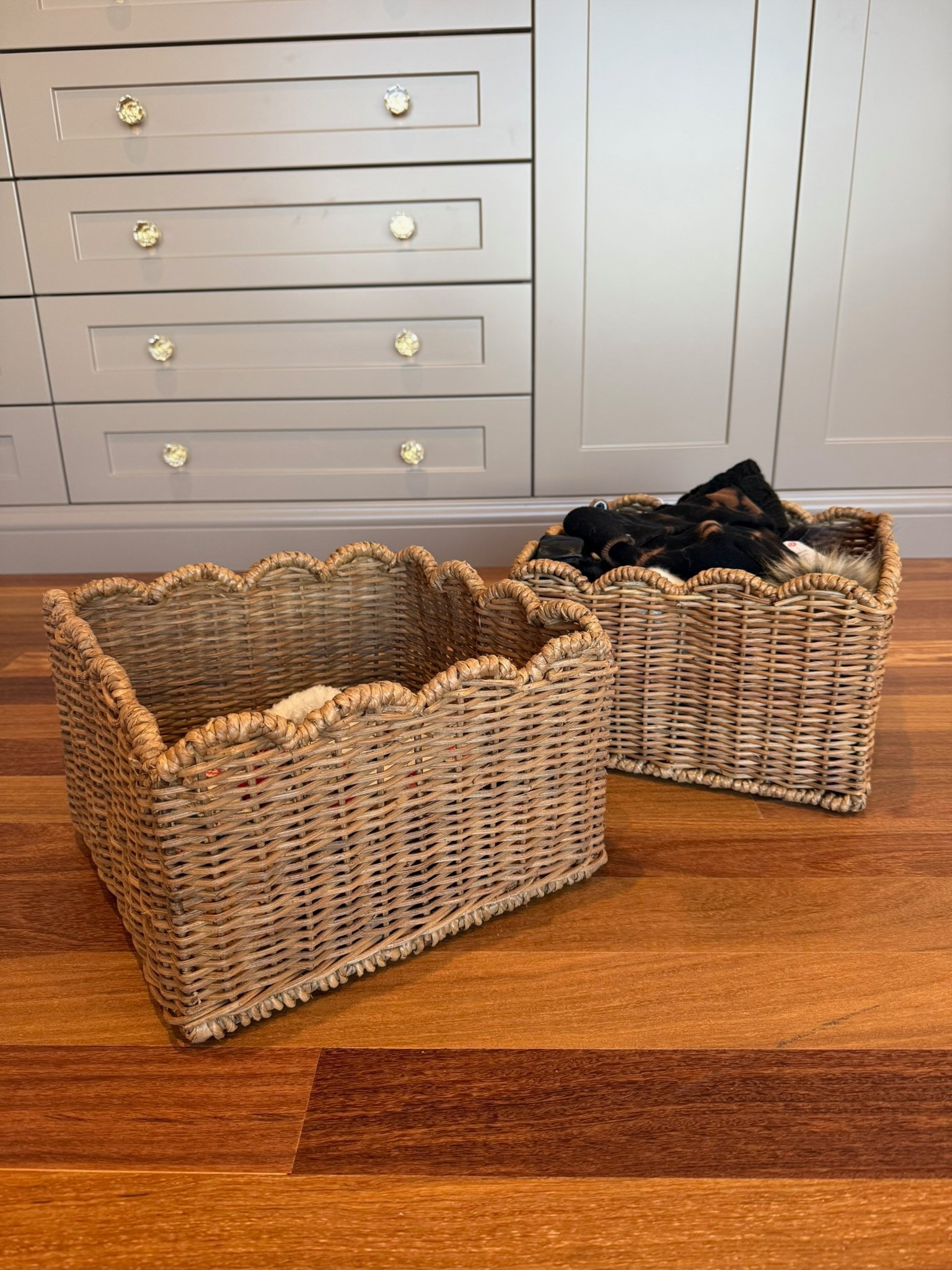 These baskets are SO GOOD for organizing in your closets! I have them everywhere in my craft room and bedroom 💛

#LTKdayinmylife #LTKHome