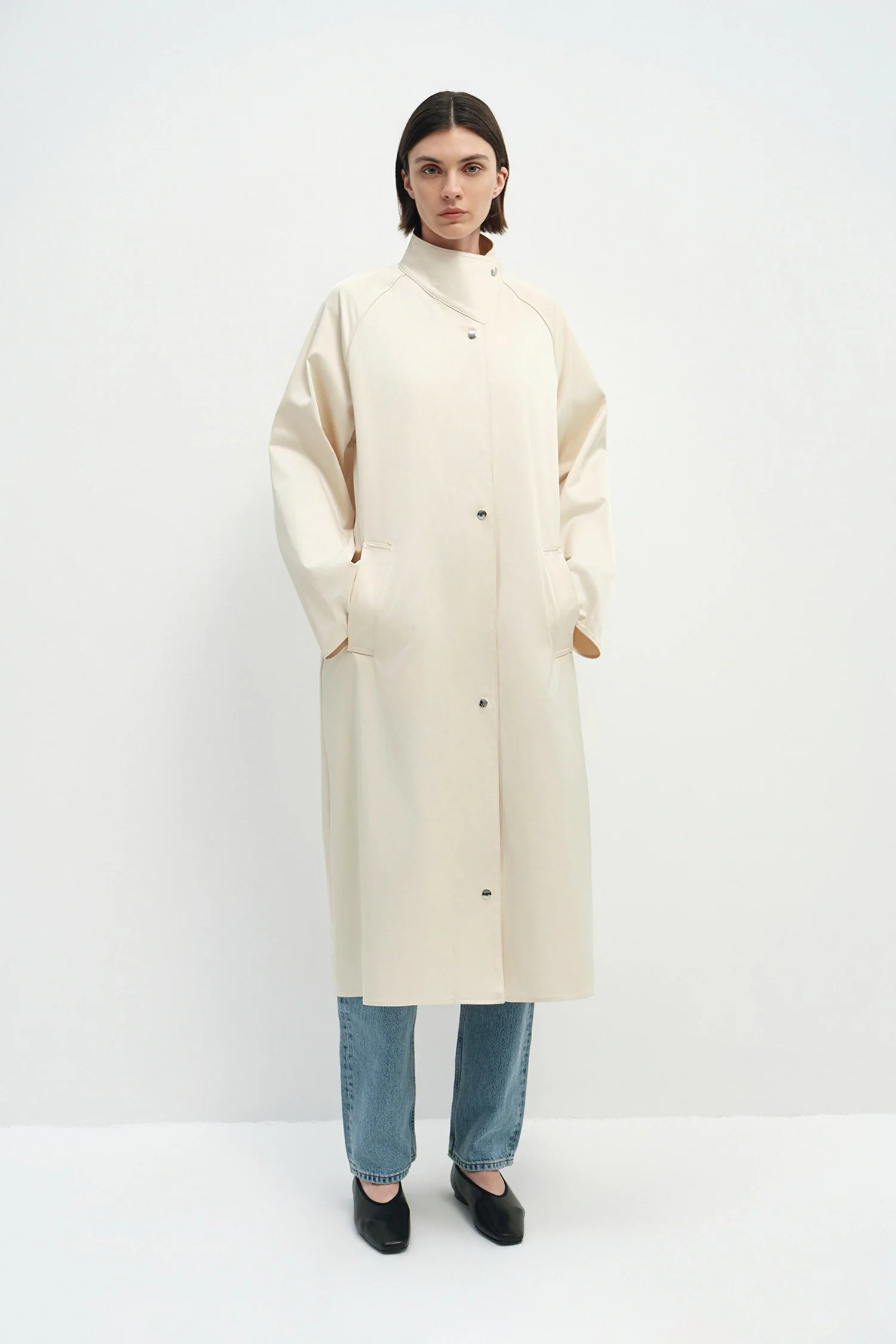 Anne Satin Coat | Rue Sophie | Rue Sophie