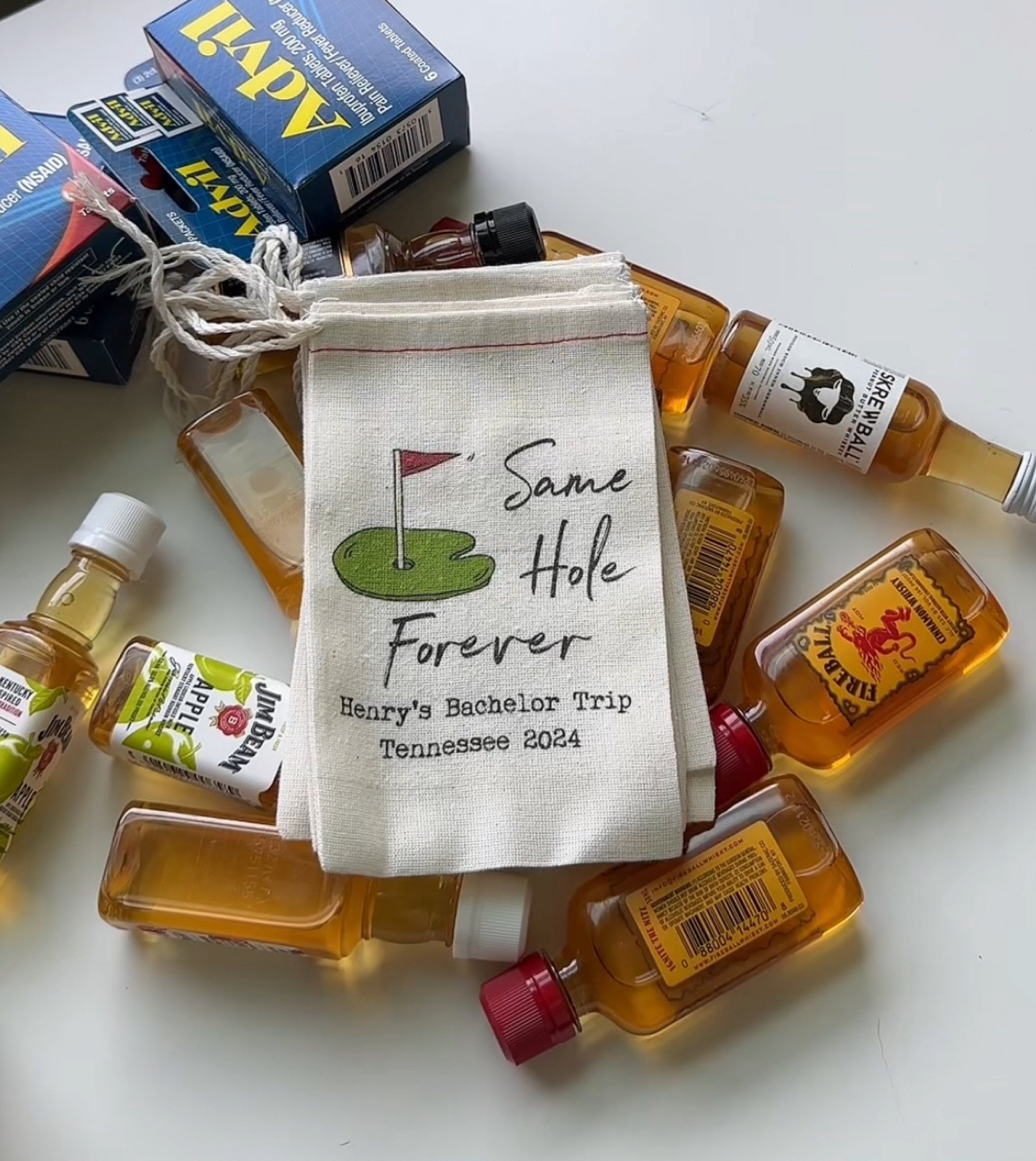 Bachelor party goodie bags #bachelorparty #bachelorpartygiftideas 

#LTKWedding #LTKFindsUnder50 #LTKParties
