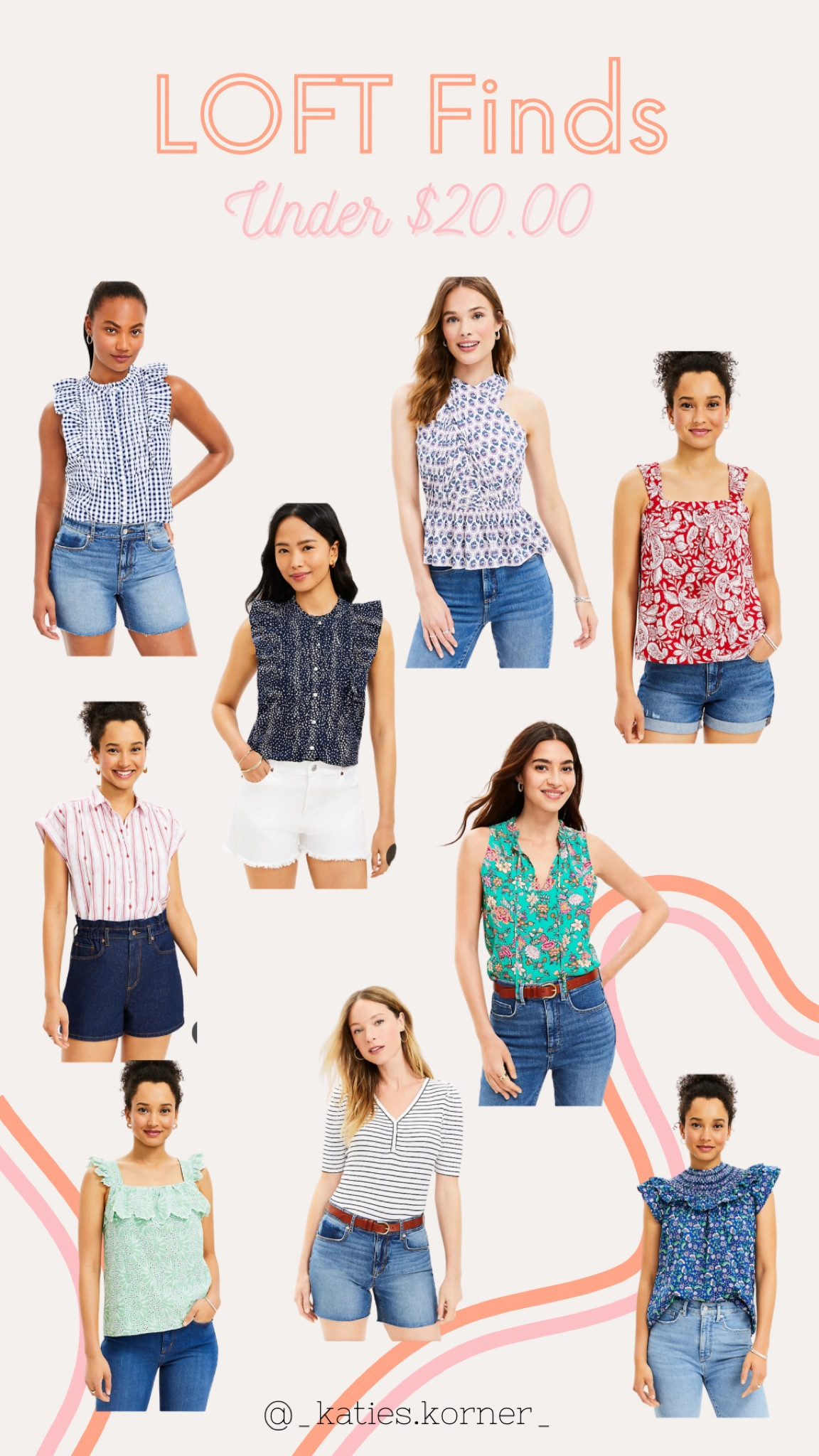 Get 50% off all LOFT tops right now, including sale tops! Snag these, and more, for under $20.00!

#LTKsalealert #LTKunder50