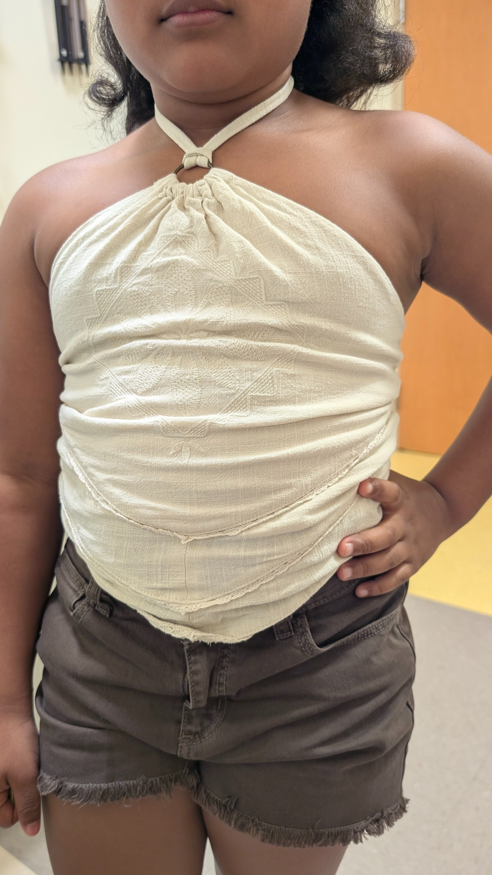 Love this outfit @target for my daughter. Cream halter top and brown shorts. #targetfinds #kids #fashion #ootd

#LTKmomlife #LTKootd #LTKKids