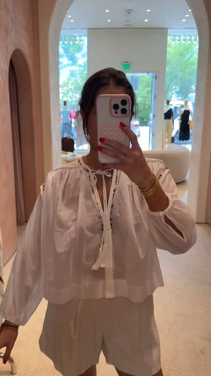 This top is definitely going home with me!  

 #LTKSeasonal #LTKStyleTip