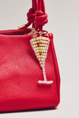 Beaded Drinks Bag Charm | Anthropologie (US)