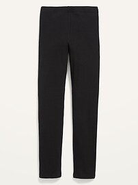 Full-Length Built-In Tough Rib-Knit Leggings for Girls | Old Navy (US)