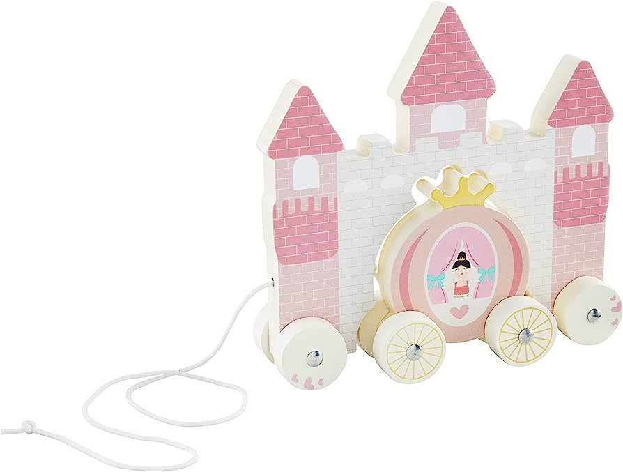 Mud Pie Children's Pull Toy, Castle | Amazon (US)
