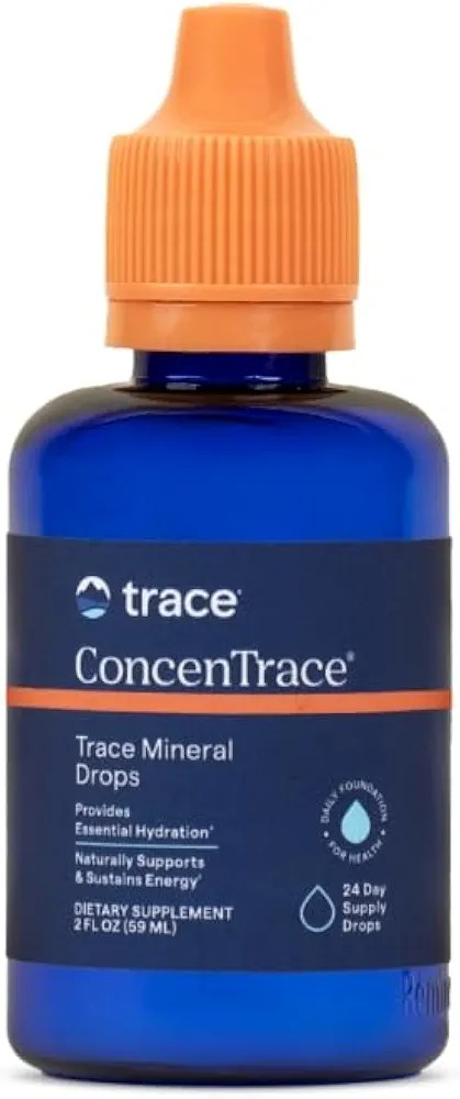 Trace Minerals ConcenTrace Trace Mineral Drops - Liquid Supplement for Bone & Joint Support - Aid... | Amazon (US)
