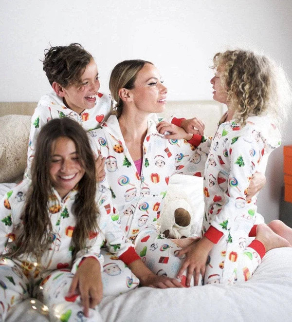 Women's Christmas Emoji Onesie | Lola + The Boys