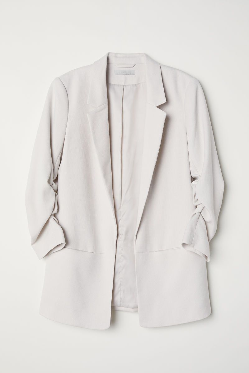 H&M Jacket with Gathered Sleeves $49.99 | H&M (US)