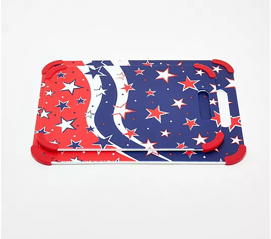 Temp-tations Set of 2 Cutting  Boards with In-Mold Pattern - QVC.com | QVC