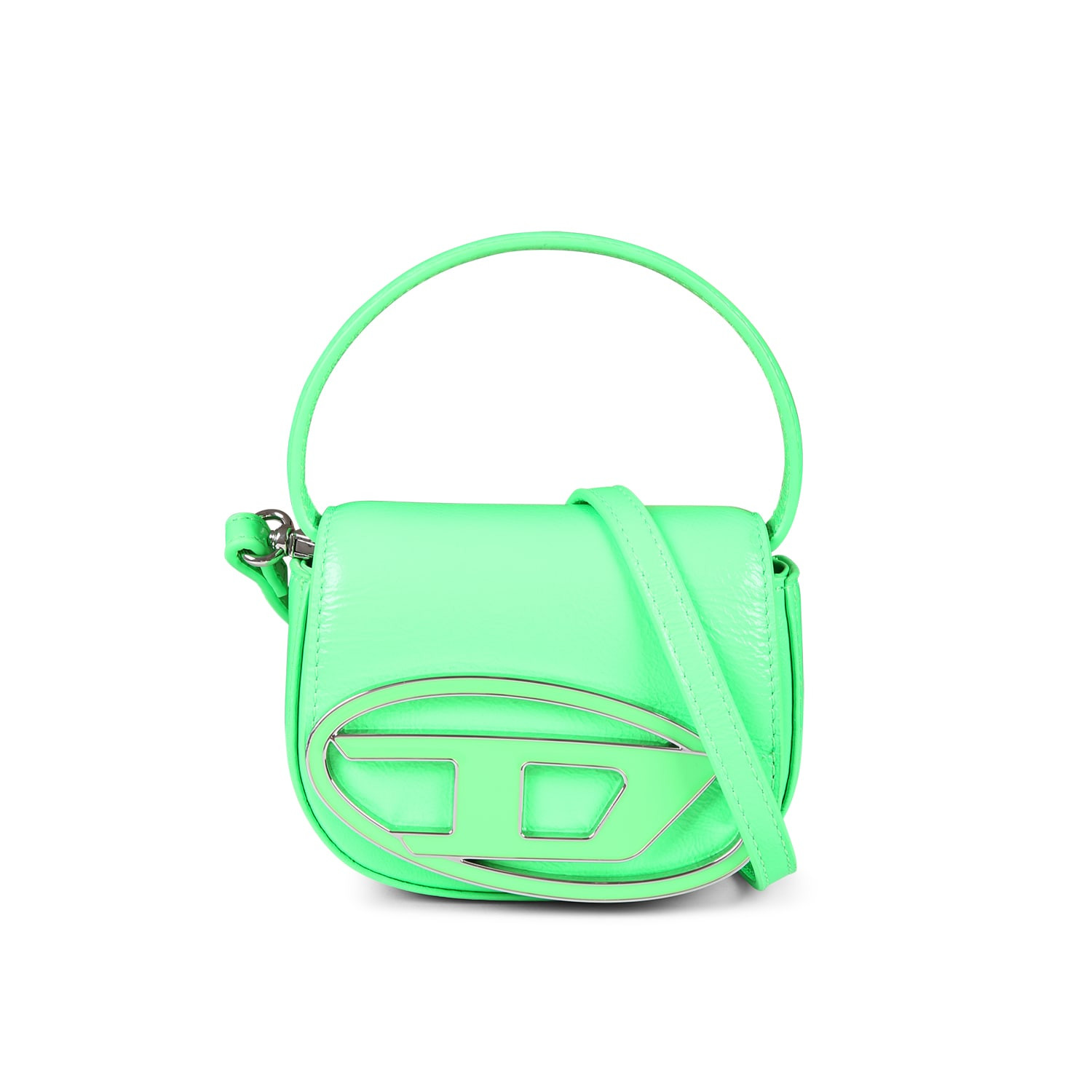 Diesel Green Bag For Girl With Logo | Italist.com US
