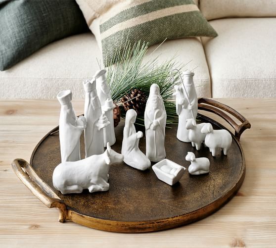 Handcrafted Terracotta Nativity Set | Pottery Barn (US)