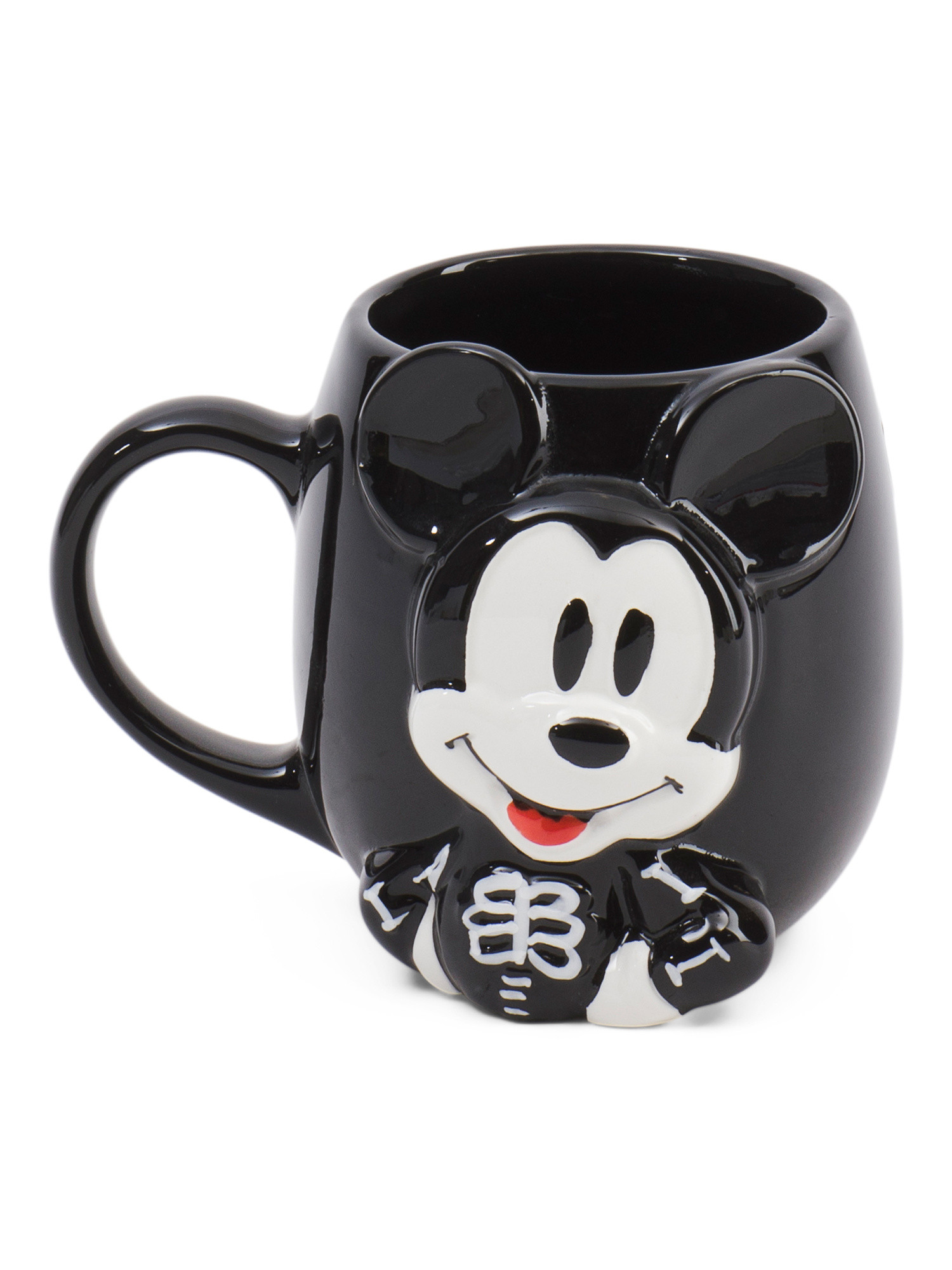 Mickey Skeleton Figural Mug | TJ Maxx