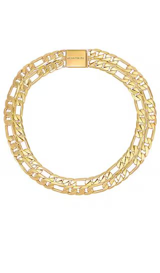 Double Carter Choker in Gold | Revolve Clothing (Global)