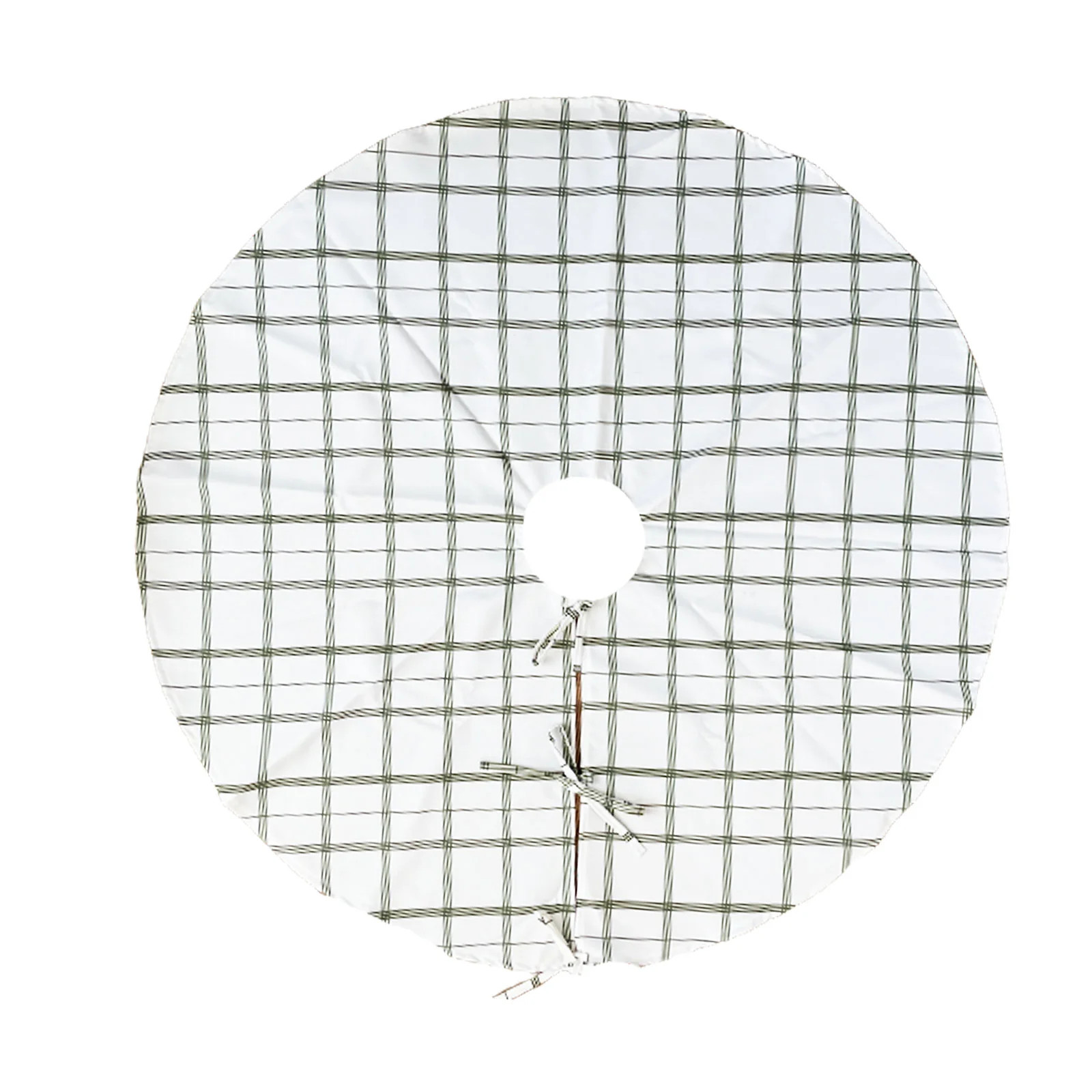 Linden Plaid in Olive Tree Skirt | Brooke and Lou