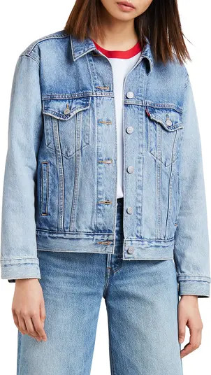 Levi's® Ex-Boyfriend Denim Trucker Jacket | Nordstrom | Nordstrom