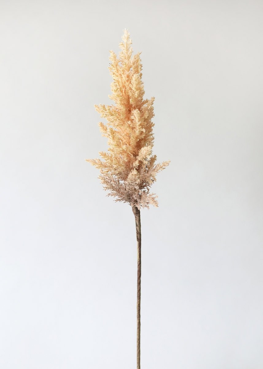 Fake Pampas Grass in Tan - 33" | Afloral (US)