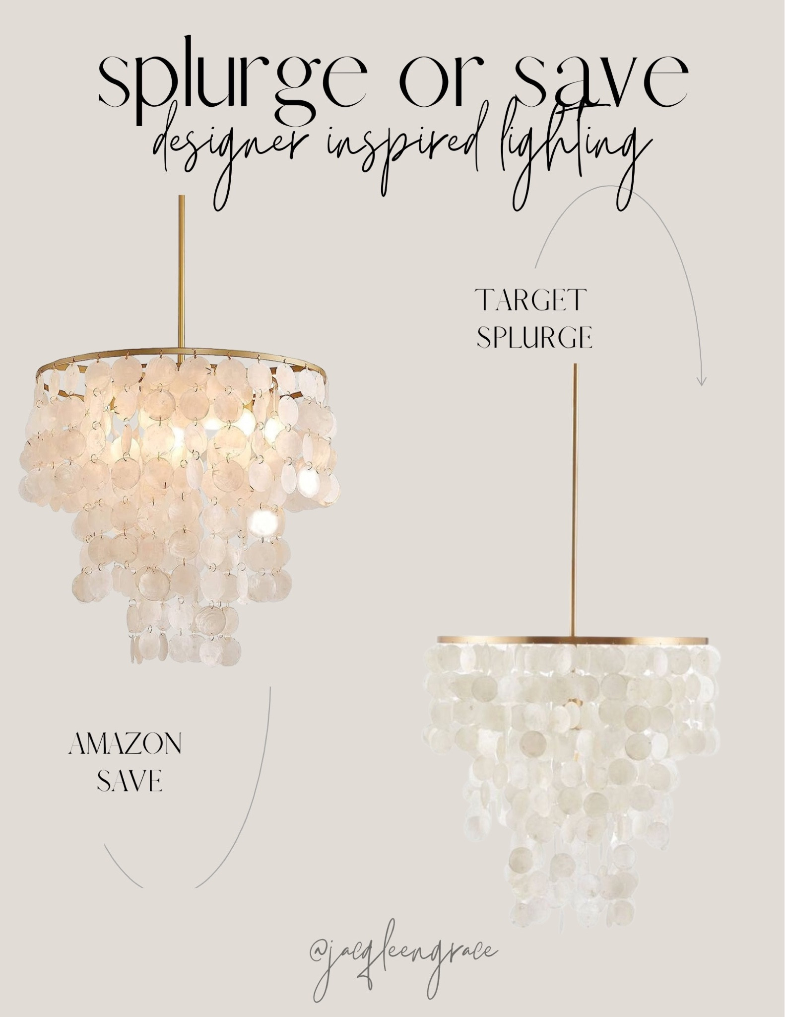 Splurge or save lighting. Budget friendly finds. Coastal California. California Casual. French Country Modern, Boho Glam, Parisian Chic, Amazon Decor, Amazon Home, Modern Home Favorites, Anthropologie Glam Chic. 

#LTKhome #LTKstyletip #LTKFind