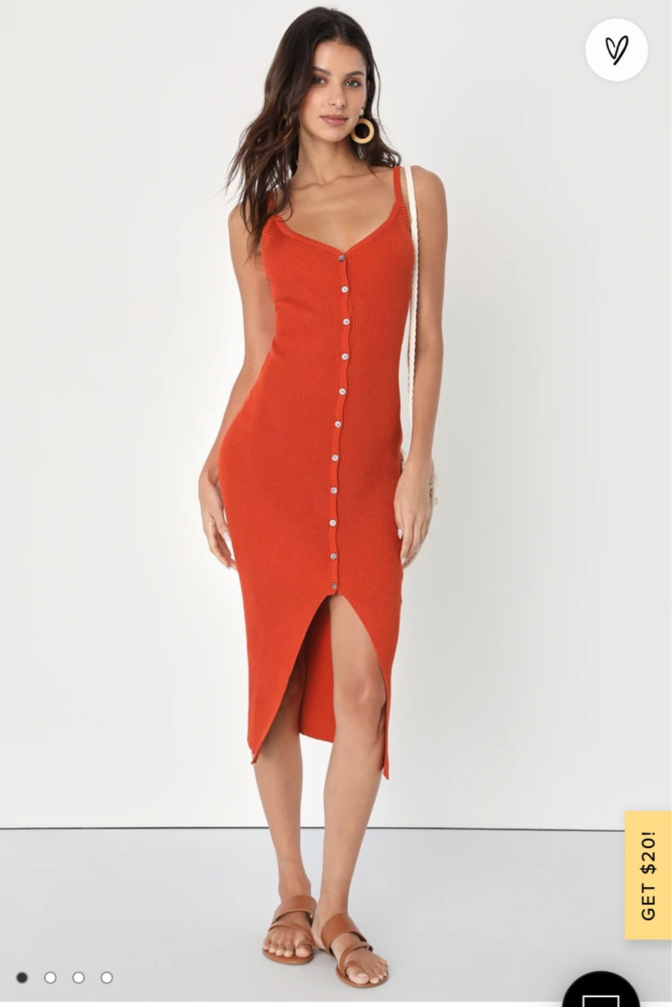 Love this rust orange midi dress with buttons down the front perfect summer dress to wear casual or dress up! Also comes in a beautiful green color way!

#dresses #vacation #summer #ootd

#LTKFind #LTKstyletip #LTKunder50